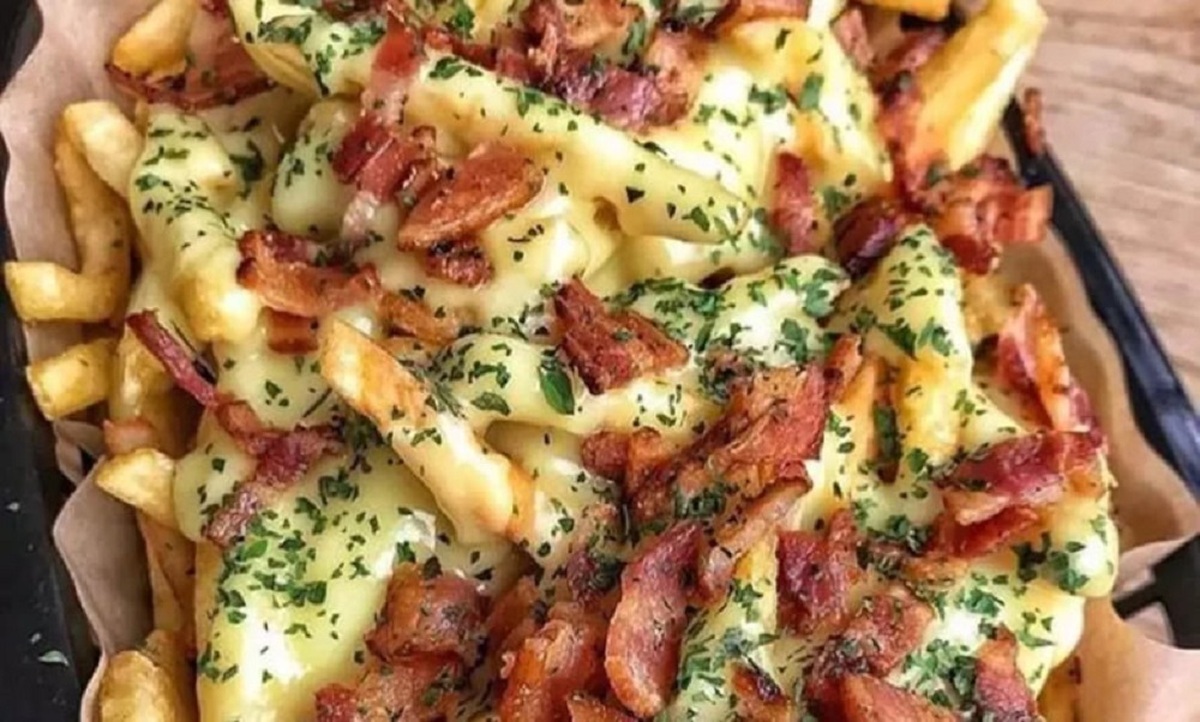 سیب‌زمینی ژامبون پنیر